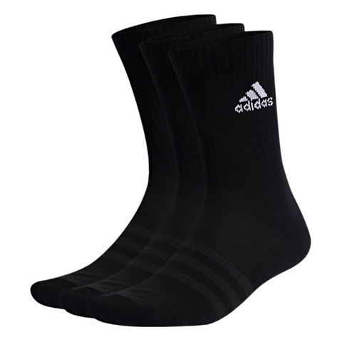 Calceta larga Adidas negra