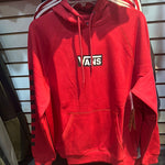 sudadera vans roja