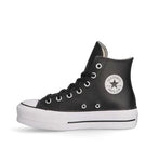 converse bota piel negro