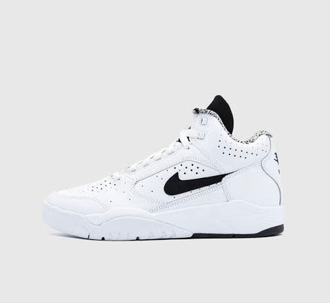 tenis nike air flight blanco