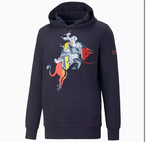 sudadera red bull azul