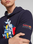 sudadera red bull azul
