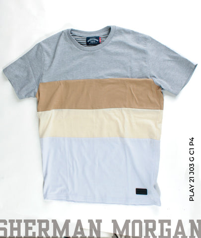 playera sherman morgan azul