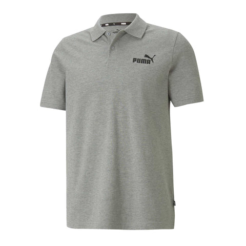 playera polo puma gris