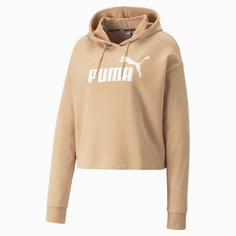 Sudadera corta puma cafe